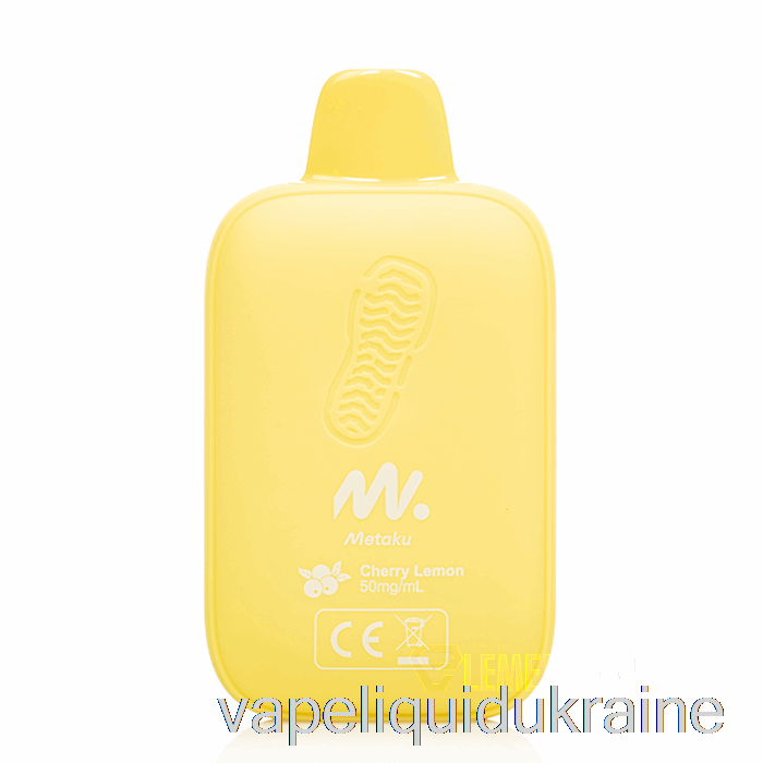 Vape Liquid Ukraine Metaku Moonwalk 9000 Disposable Cherry Lemon
